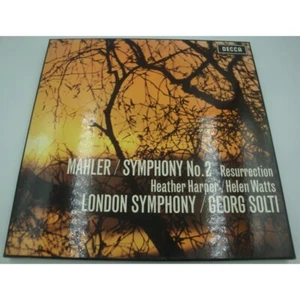 Solti/Harper/Watts/London - Symphony 2 - Resurrection - Mahler 2LP's Box 1966 De - Bild 1 von 3