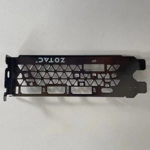 For Zotac RTX 2080,  RTX2080Ti Graphic Card I/O Shield BackPlate Blende Bracket - Picture 1 of 2