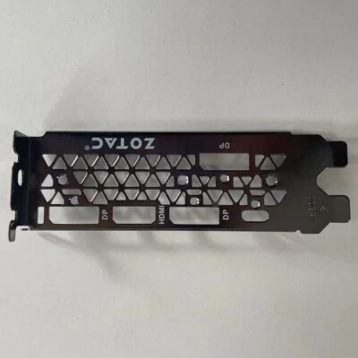 For Zotac RTX 2080,  RTX2080Ti Graphic Card I/O Shield BackPlate Blende Bracket - Image 1 of 2