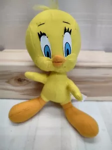 Vintage 1997 Tweety Bird Plush 9” Looney Tunes - Picture 1 of 16