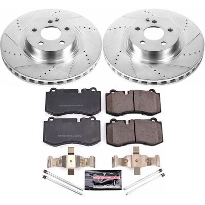 Kit de frenos de disco PowerStop - Delantero - Se adapta a Mercedes Benz CL550 2007-2008, Mercedes Foto 1 de 4