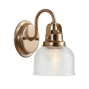 JONATHAN Y JYL7407B irginia 5.75" 1-Light Metal/Glass LED Traditional Classic - Picture 1 of 8
