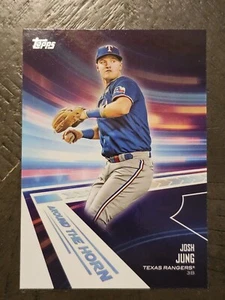 2024 Topps Series 2 - Around the Horn #ATH-25 Josh Jung Texas Rangers - Picture 1 of 2