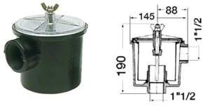 FILTRO ACQUA MOTORE DA 1"1/2 - Foto 1 di 3