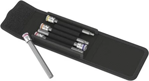 Wera 003345 8740 A HF 1 1/4" Drive 5 Piece Metric Long In-Hexagon Bit Socket Set - Picture 1 of 4
