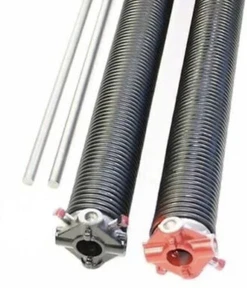 0,250 x 2 Zoll x 28 Zoll Torsionsfeder mit 2 Wickelstab Werkzeuge Garagentor (Paar) - Bild 1 von 3