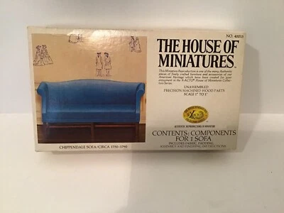 Диван The House of Miniatures 40015 Chippendale / около 1750-1790 открытая коробка - Изображение 1 из 2