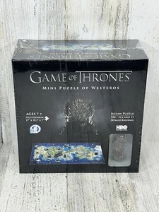 Game of Thrones: Westeros Mini Puzzle (350+ pieces) 4D Cityscape - New/Sealed - Picture 1 of 4