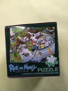NEW RICK AND MORTY 300 PIECE JIGSAW PUZZLE LOOT CRATE EXCLUSIVE 🧩 - Picture 1 of 3
