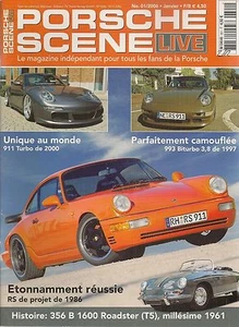 PORSCHE SCENE LIVE 2006 1 996 TURBO 993 TURBO 964 CABRIOLET TURBOLOOK 356 B T6 - Bild 1 von 1