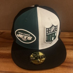 New Era 59Fifty New York Jets Retro Historic Sideline Fitted Mütze Herren 8 - Bild 1 von 14