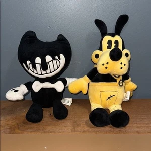 BENDY AND THE INK MACHINE Boris der Wolf & Horror Bendy Plüsch 2er Set - Bild 1 von 12