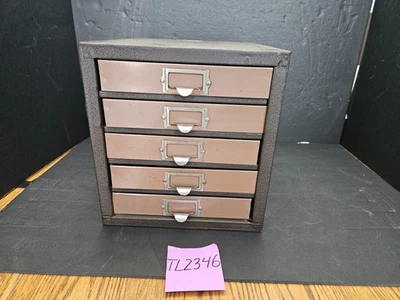 KENNEDY #5D 5 DRAWER METAL PARTS STORAGE/ORGANIZER USA (TL2346) - Image 1 of 4