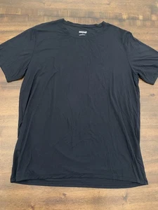 Skims T-Shirt Women’s Large Black Buttery Soft Top - Picture 1 of 3