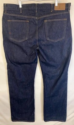Tommy Hilfiger Jeans Mens 38X32 Blue Denim Cotton Straight Leg Dark Wash Comfort - Image 1 of 4