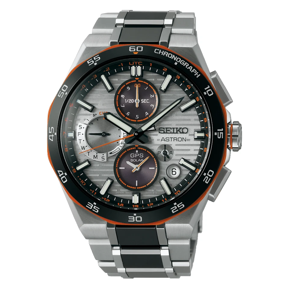 Reloj Seiko Astron GPS Solar Titanio LE 43,3 MM Esfera Gris SSH183J1 Foto 1 de 1