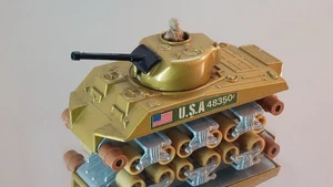 Sherman Tank - Matchbox - Gold - # K101 - Picture 1 of 13