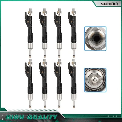 Inyectores de combustible 8 piezas para BMW 650i Gran Coupé 650i xDrive Gran Coupé 4,4 L 2014-19 Foto 1 de 4