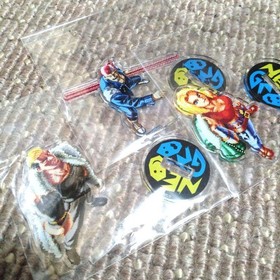 RB Fatal Fury Acrylic Stand Set Blue Mary Billy Kane Ryuji Yamazaki SNK NEOGEO