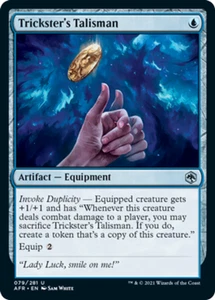 Trickster's Talisman - Adventures in the Forgotten Realms #079/281 MTG Magic The - Picture 1 of 1