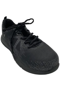 Shoes For Crews Men's Toby II Lace-Up Work Sneakers Black - Picture 1 of 3