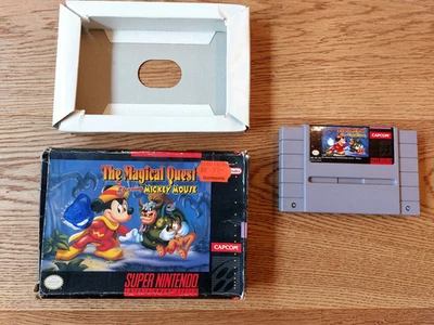 The Magical Quest Starring Mickey Mouse (US) SNES Super Nintendo inkl. OVP NTSC - Bild 1 von 4