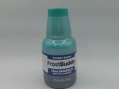 FROSTBUDDY Frost Buddy Chubby Buddy For 12 Oz. Modelo Bottle Cooler, Lagoon