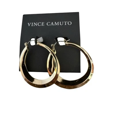 Pendientes Vince Camuto de oro brillante Foto 1 de 4