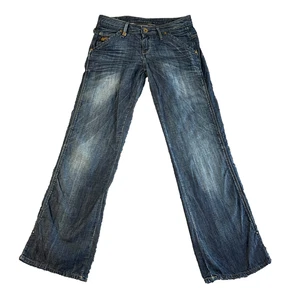 Womens Relaxed Straight Leg Jeans W28 L30 Blue Wash G-Star Medin Pant Loose - Picture 1 of 13