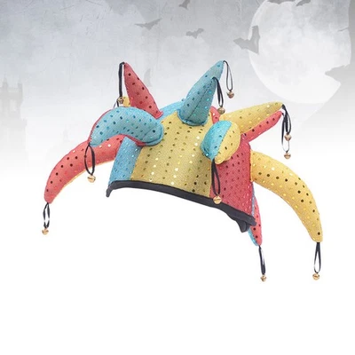  Clown Cap Funny Hat Costume Accessory Carnival Circus Party Hats - image 1 of 4