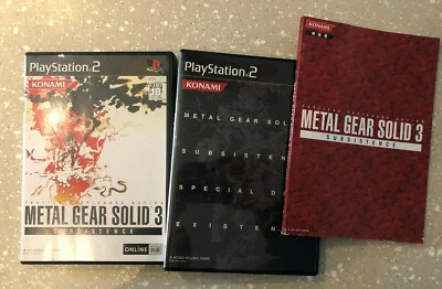 Metal Gear Solid 3 Subsistence - PS2 - NTSCJ (Special edition double disc set) - Image 1 of 4