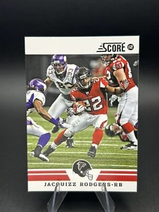 2012 Score Jacquizz Rodgers Atlanta Falcons #43 - Picture 1 of 2