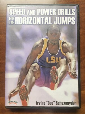 SPEED & POWER DRILLS FOR THE HORIZONTAL JUMPS DVD  Boo Schexnayder Long Jump - Image 1 of 4