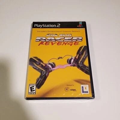 Star Wars: Racer Revenge (PlayStation 2 PS2, 2002) ☆ SEALED ☆ Brand New ☆ - Image 1 of 4