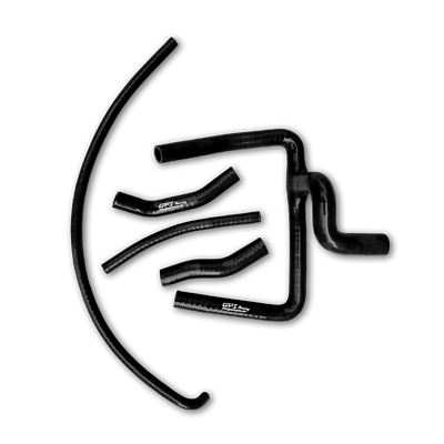 Manguera de radiador de silicona en Y para Honda CR250 CR250R CR250 R 2 tiempos 2000 2001 NEGRA Foto 1 de 4