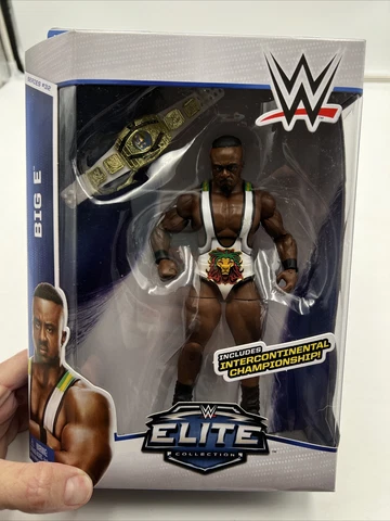 New In Box WWE BIG E Elite Collection Wrestling Action Figure Cover