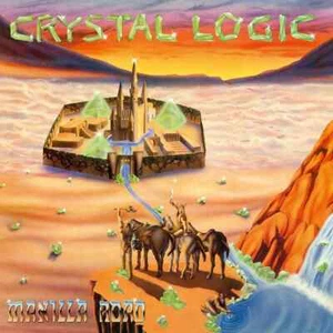 MANILLA ROAD Crystal Logic LP vinyl Heavy Metal acid exciter ashbury winterhawk - Picture 1 of 2