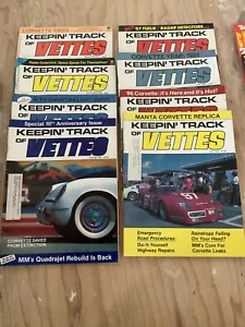 Keepin' Track of Vettes Magazine Lot 8 Issues - Picture 1 of 1