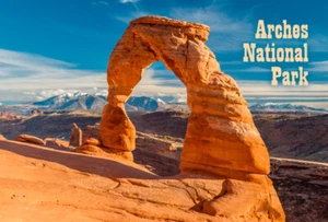 Imán para refrigerador 3D - PARQUE NACIONAL ARCHES - Pizarra blanca, armario - Imagen 1 de 1