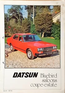 Datsun 180B Bluebird Brochure 1979 - Picture 1 of 1