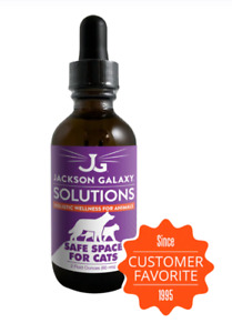 Jackson Galaxy  Solutions-SAFE SPACE for CATS! 2oz Bottle FREE SPRAY TOP