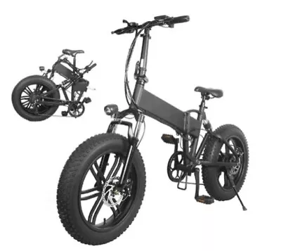 Fat-Bike Elektrofahrrad Klappbar A Tretunterstützung 20 500w - Bild 1 von 2