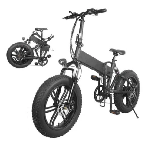 Fat-Bike Elektrofahrrad Klappbar A Tretunterstützung 20 500w - Bild 1 von 2
