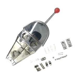 Universal Boat Single Lever Marine Engine Control Handle Top Mount Well - Imagen 1 de 5
