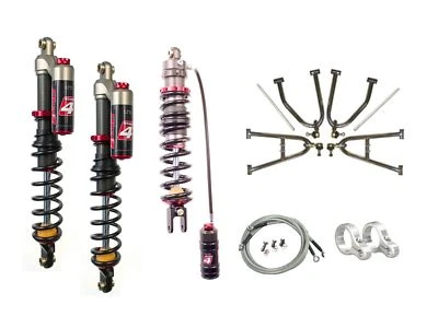 Amortecedores dianteiros traseiros LSR Lone Star Sport A-Arms Elka Stage 4 Suzuki LTZ400 03-04 - Imagem 1 de 3