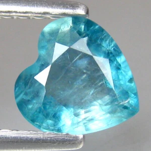 0.73 CTS TREMENDOUS! NEON BLUEISH GREEN NATURAL GRANDIDIERITE GEMSTONES - Picture 1 of 3