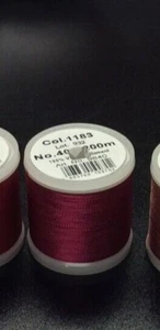 RAYON MADEIRA EMBROIDERY THREAD NO.40 -- MANY COLORS - Picture 1 of 8