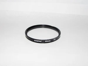Used Sunpack UV 62mm Lens Filter Made in Japan O32357 - Picture 1 of 2