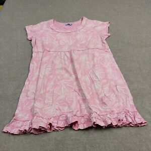 Fresh Produce Womens Size 2X Pink Ruffle Short Sleeve Dress 