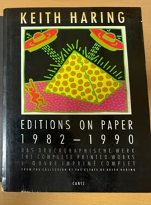 Libro de arte vintage Keith Haring ediciones 1982-1990 191p usado de Japón - Imagen 1 de 15